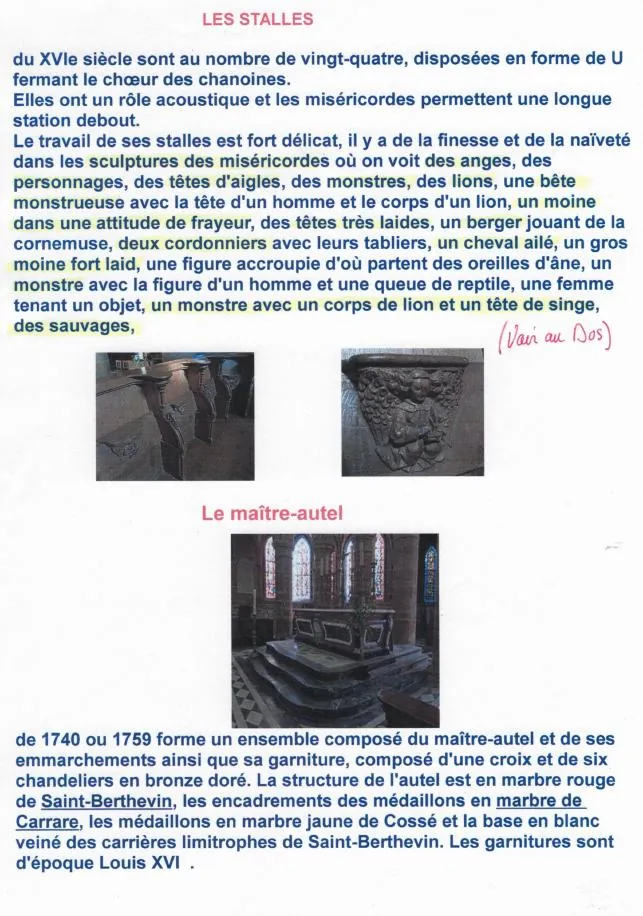 Le maître-autel