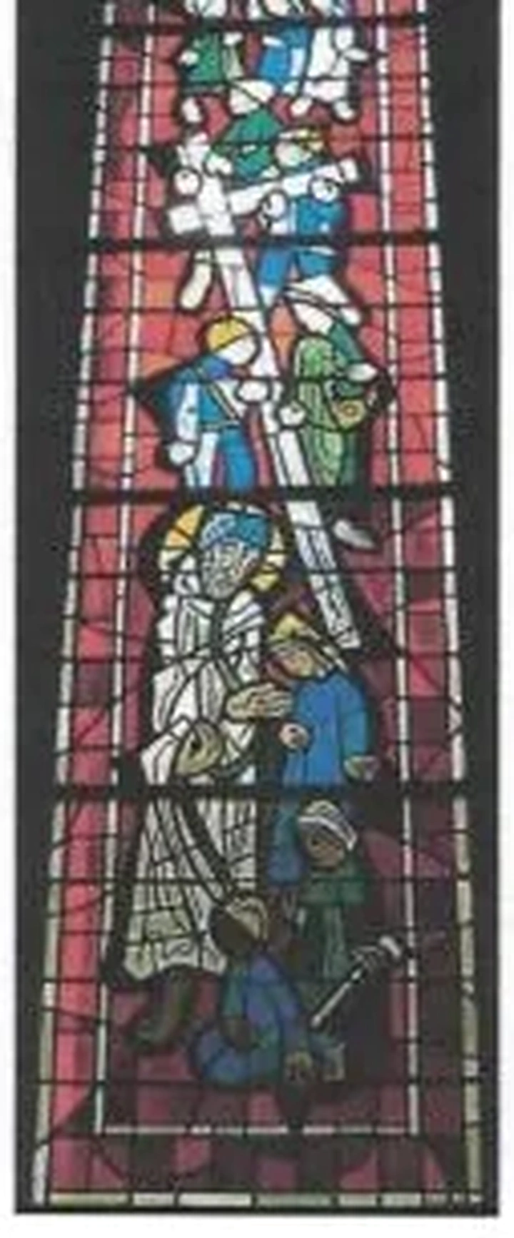 Huitième station — Jésus console les femmes de Jérusalem