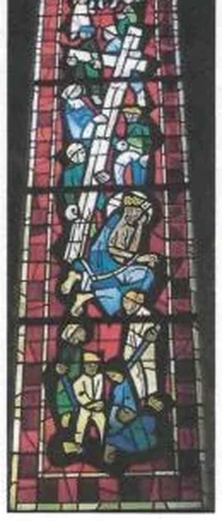 Septième station — Jésus tombe une deuxième fois