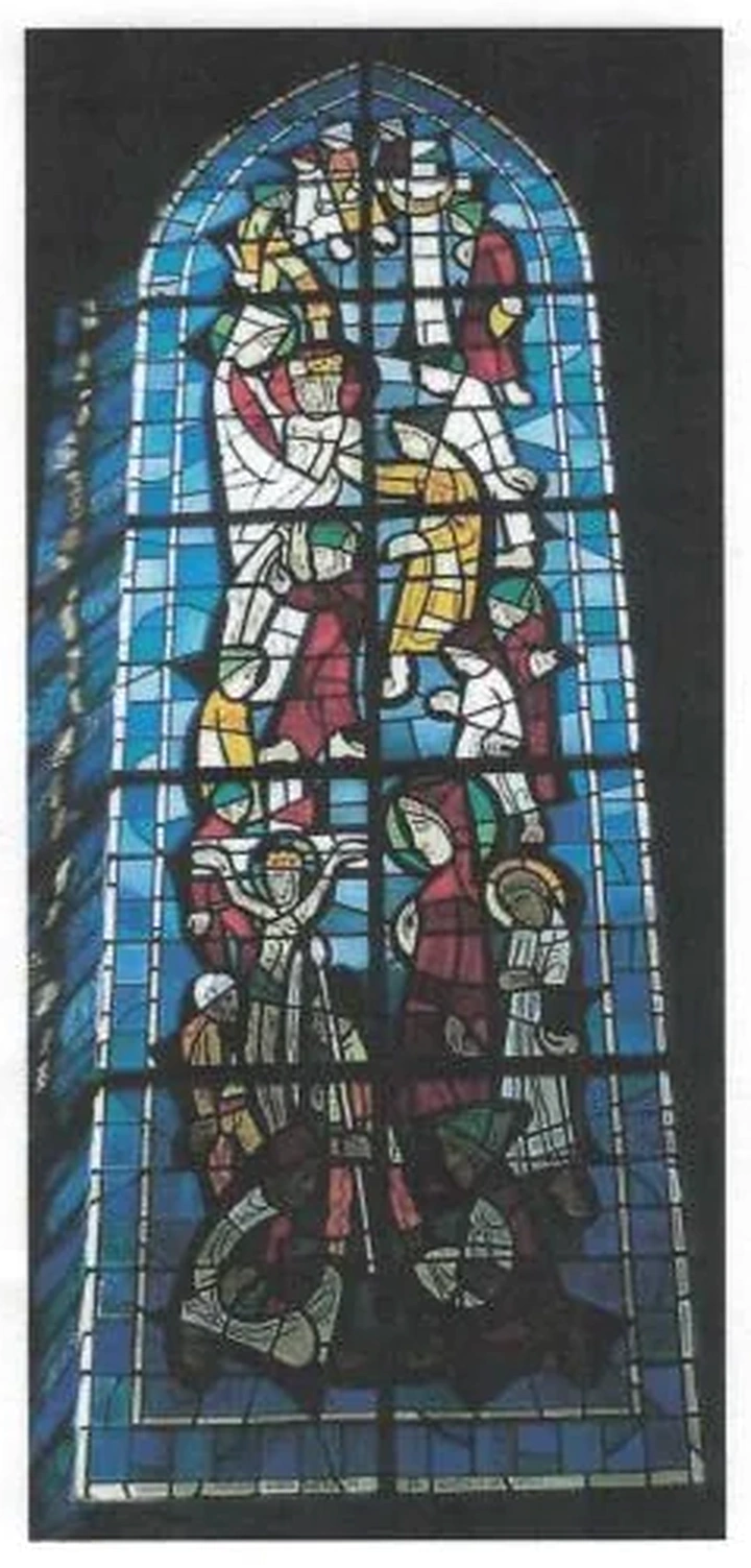 Treizième station — Jésus est descendu de la croix